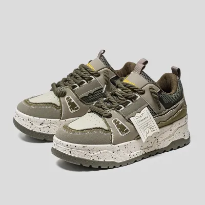 Thick Sole Men's Skateboard Shoes